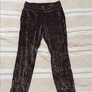 Lululemon Velvet Brown Jogger Pants